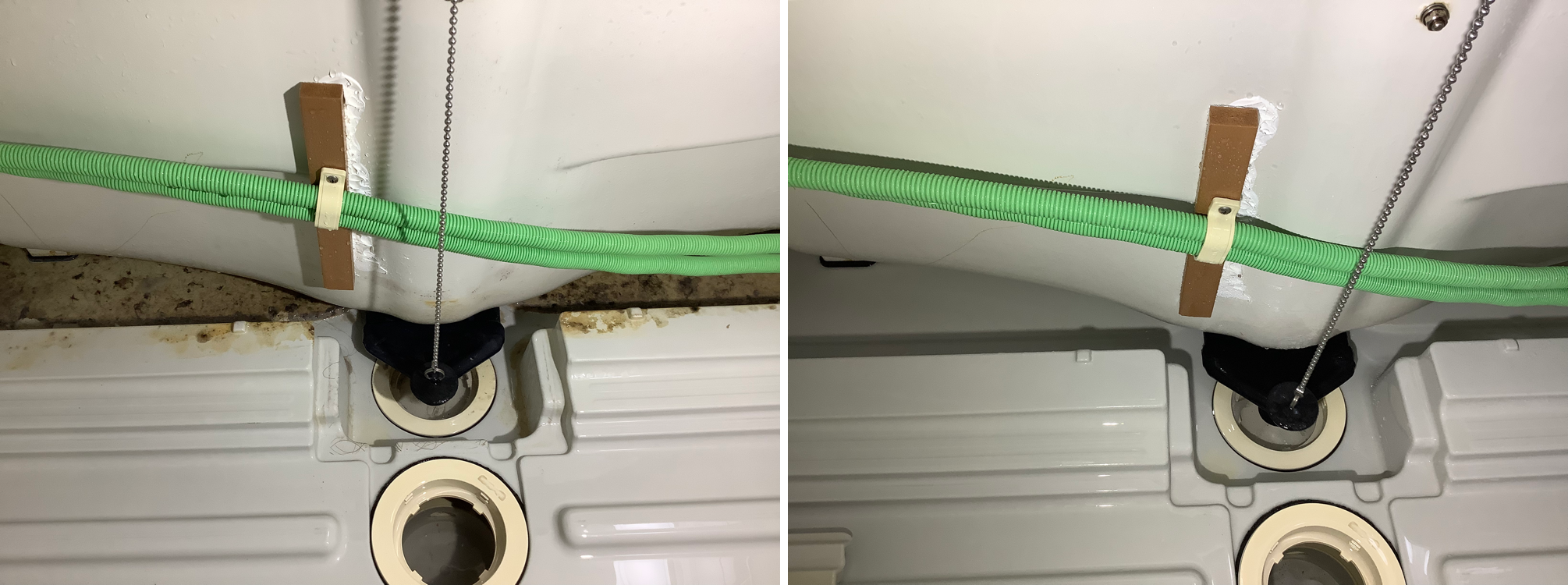 浴槽下エプロン内の画像